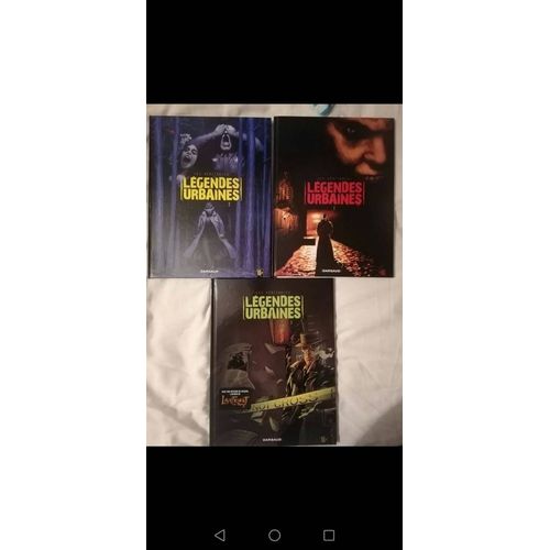 Lot De 3 Bd Neuves Les Légendes Urbaines.