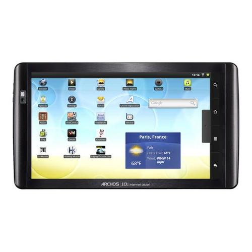 Archos 101 Internet Tablet - Tablette - Android 2.2 - 4 Go - 10.1" TFT (1024 x 600) - hôte USB - Logement microSD