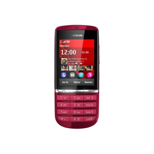 Nokia Asha 300 Rouge