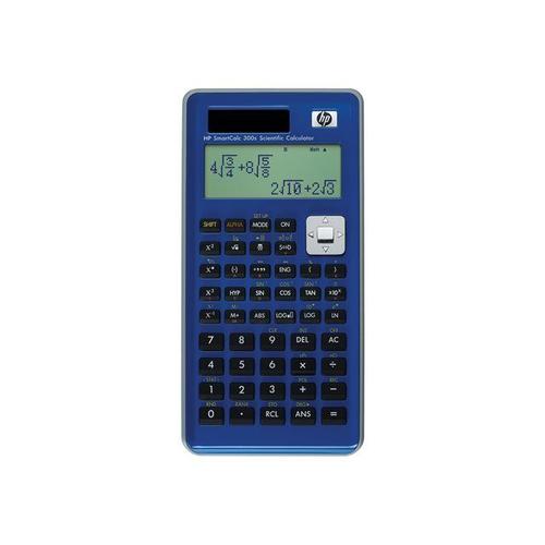 HP SmartCalc 300s - Calculatrice scientifique - panneau solaire, pile