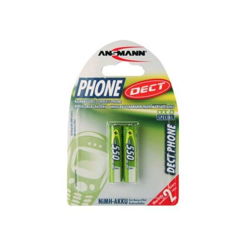 ANSMANN Dect - Batterie 2 x AAA - NiMH - 550 mAh