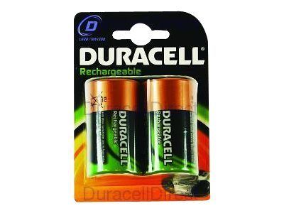 Duracell Supreme HR20 - Batterie 2 x D - NiMH - (rechargeables) - 2200 mAh