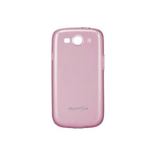 Samsung Efc-1g6w - Coque De Protection Pour Téléphone Portable - Polyuréthanne Thermoplastique (Tpu) - Rose - Pour Galaxy S Iii
