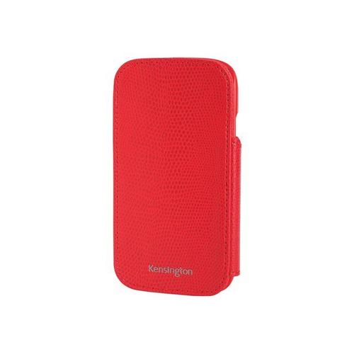 Kensington Portofolio Duo - Étui Pour Téléphone Portable - Rouge Serpent - Pour Samsung Galaxy S Iii