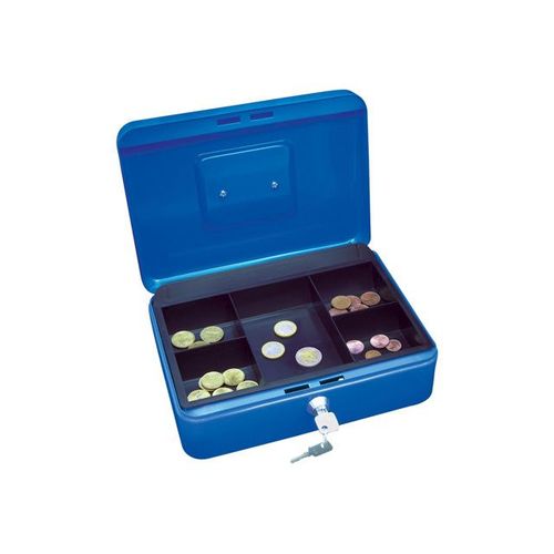Wedo Gr.3 - Caisse À Monnaie - Acier - Couche Poudrée Bleue