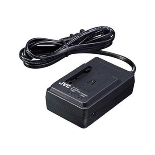 JVC AA-V40 - Chargeur de batterie/adaptateur secteur (power DC jack) - noir - pour JVC GR-DVL100, DVL107, DVL108, DVL150, DVL257, DVL300, DVL309, DVL355, DVL357, DVL557
