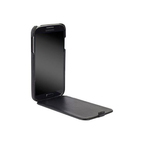 Krusell Tumba Slimcover - Coque De Protection Pour Téléphone Portable - Cuir - Noir Vintage - Pour Samsung Galaxy S4