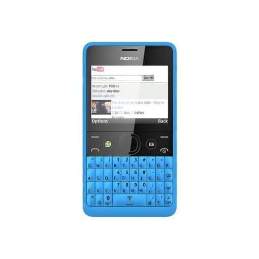 Nokia Asha 210 Cyan