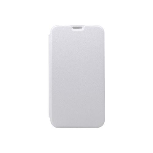 Swiss Charger - Coque De Protection Pour Téléphone Portable - Cuir - Blanc - Pour Samsung Galaxy S5
