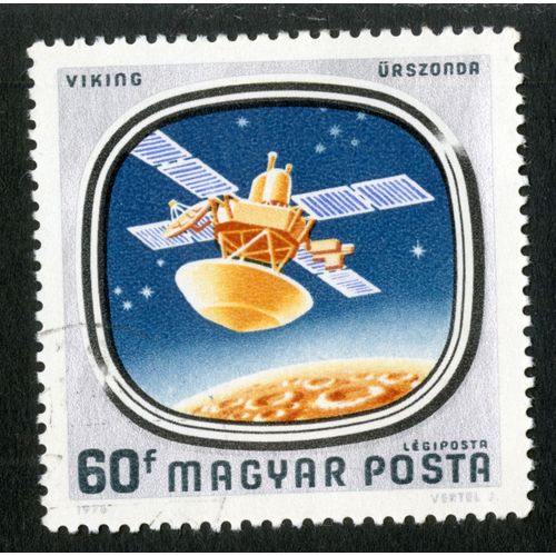 Timbre Oblitéré Magyar Posta, Viking, Urszonda, 60 F