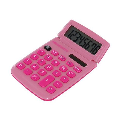 HELLO KITTY CHK1203 - Calculatrice de poche - 8 chiffres - panneau solaire, pile