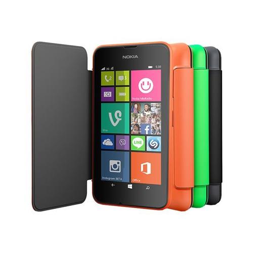 Nokia Flip Shell Cc-3087 - Étui À Rabat Pour Téléphone Portable - Pour Lumia 530, 530 Dual Sim