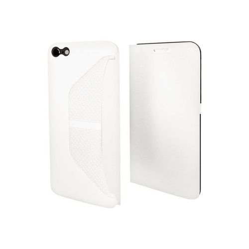 Muvit Easy Folio - Étui À Rabat Pour Téléphone Portable - Blanc