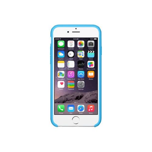 Apple - Coque De Protection Pour Téléphone Portable - Silicone - Bleu