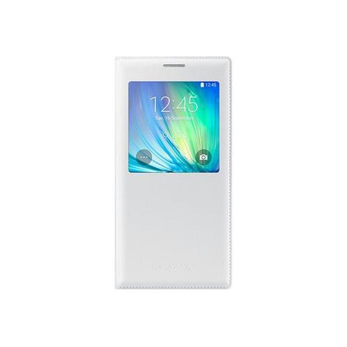 Samsung S View Ef-Ca700b - Étui À Rabat Pour Téléphone Portable - Blanc - Pour Galaxy A7