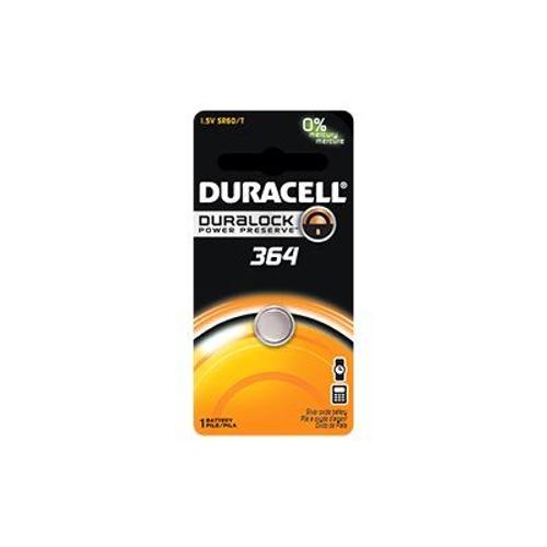 Duracell 364 - Pile bouton SR60 oxyde d'argent 20 mAh