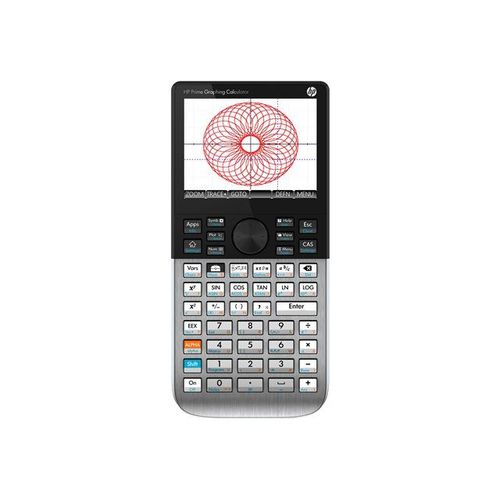 HP Prime - Calculatrice graphique - USB - pile - métal brossé