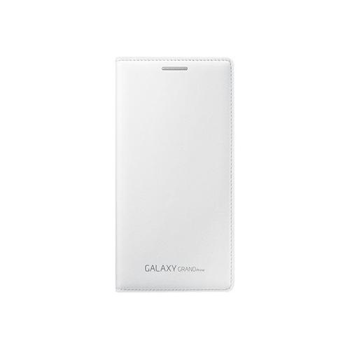 Samsung Flip Wallet Ef-Wg530b - Étui À Rabat Pour Téléphone Portable - Blanc - Pour Galaxy Grand Prime