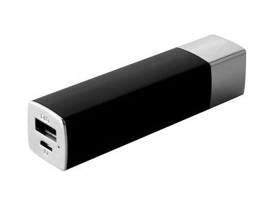 Puro Universal Power Bank Lipstick - Banque D'alimentation - 2600 Mah - 1 A (Usb) - Sur Le Câble : Micro-Usb - Argent