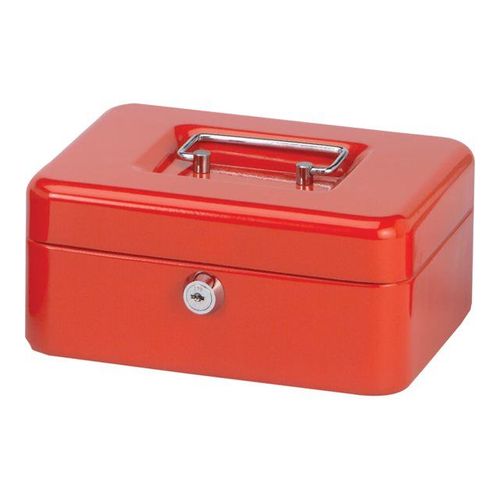 Maul - Caisse À Monnaie - Acier Peint - Rouge