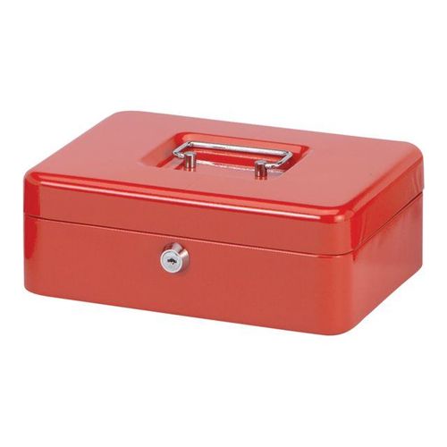 Maul - Caisse À Monnaie - Acier Peint - Rouge