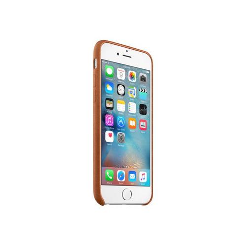 Apple - Coque De Protection Pour Téléphone Portable - Cuir - Marron Selle