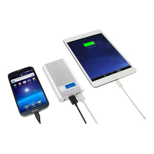 Pny Powerpack Ad7800 - Banque D'alimentation - 7800 Mah - 2.4 A - 2 Connecteurs De Sortie (Usb) - Sur Le Câble : Micro-Usb