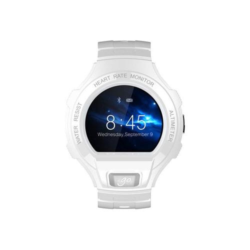 Alcatel Onetouch Go Watch - Blanc - Montre Intelligente Avec Bande - Blanc - Bluetooth - 55 G