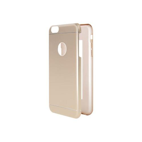 Tucano Al-Go - Coque De Protection Pour Téléphone Portable - Robuste - Aluminium, Silicone, Polyuréthanne Thermoplastique (Tpu) - Or