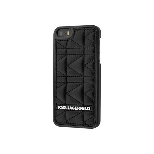 Karl Lagerfeld Kuilted - Coque De Protection Pour Téléphone Portable - Noir