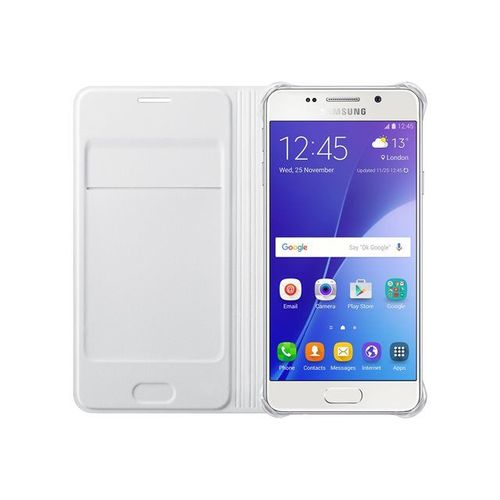 Samsung Flip Wallet Ef-Wa310 - Étui À Rabat Pour Téléphone Portable - Blanc - Pour Galaxy A3 (2016)