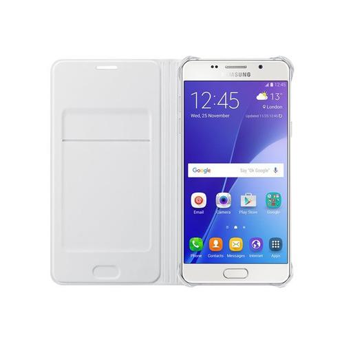 Samsung Flip Wallet Ef-Wa510 - Étui À Rabat Pour Téléphone Portable - Blanc - Pour Galaxy A5 (2016)