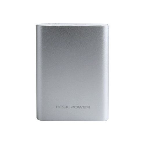 Realpower Pb-12000c - Banque D'alimentation - 12000 Mah - 3 A - Qc - 3 Connecteurs De Sortie (Usb, 24 Pin Usb-C)