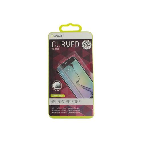 Muvit Mutpg0072 - Protection D'écran Pour Téléphone Portable - Verre - Pour Samsung Galaxy S6 Edge