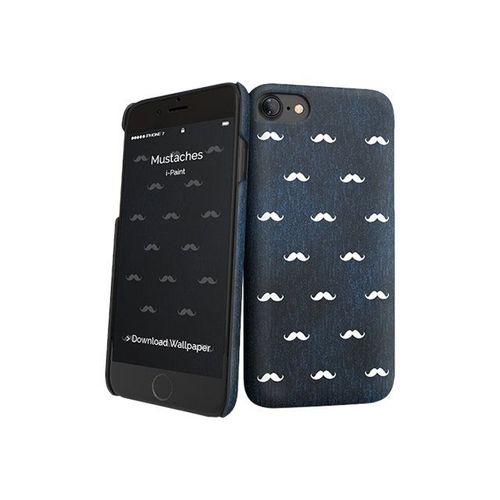 I-Paint Hard Case Mustaches - Coque De Protection Pour Téléphone Portable - Polycarbonate