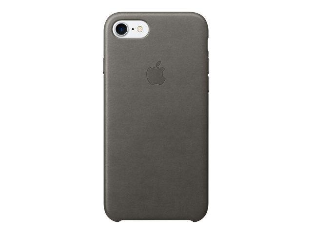 Apple - Coque De Protection Pour Téléphone Portable - Cuir - Gris Orage