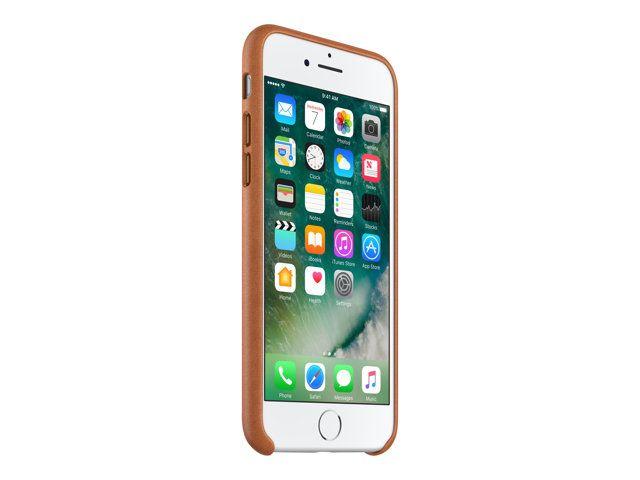 Apple - Coque De Protection Pour Téléphone Portable - Cuir - Marron Selle