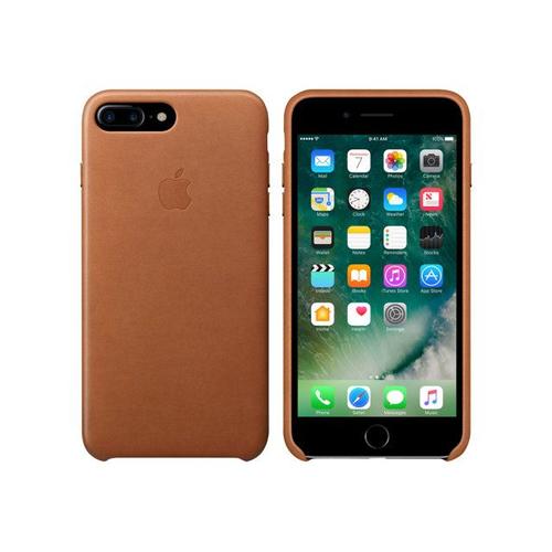 Apple - Boîtier De Protection Coque De Protection Pour Téléphone Portable - Cuir - Marron Selle - Pour Apple Iphone 7 Plus