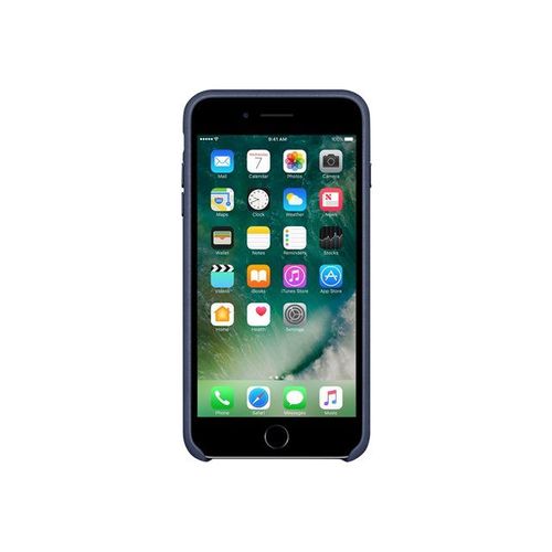 Apple - Coque De Protection Pour Téléphone Portable - Cuir - Bleu Nuit - Pour Apple Iphone 7 Plus