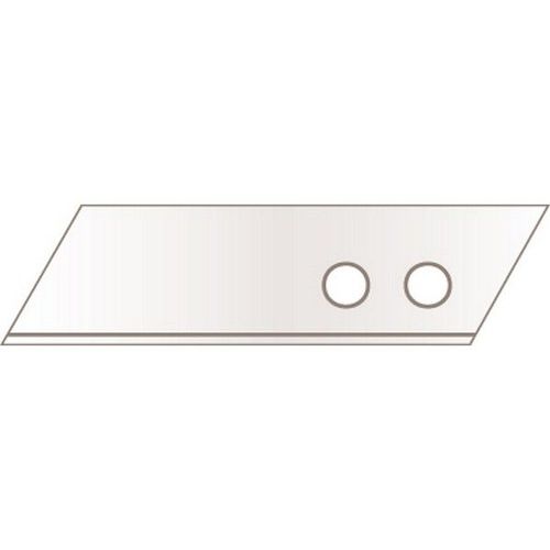 Couteau de sécurité SECUNORM PRO 40, Désignation : Lame de rechange inoxydable, paquet de 10, Dimensions 60 x 19 x 0,63 mm