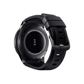 Samsung Gear S3 Frontier - 46 Mm - Noir - Montre Intelligente Avec Bande - Silicone - Noir - Affichage 1.3" - 4 Go - Wi-Fi, Nfc, Bluetooth - 63 G