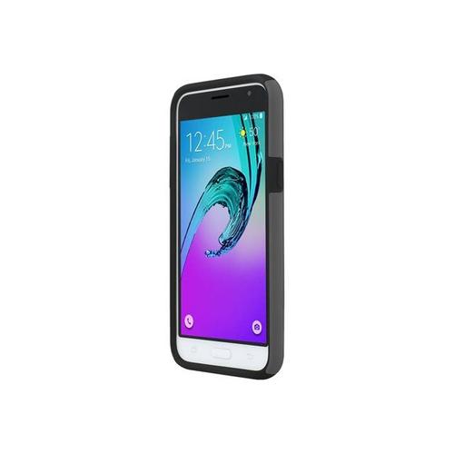 Incipio Dualpro - Coque De Protection Pour Téléphone Portable - Plextonium, Dlast Tpe - Gris, Noir - Pour Samsung Galaxy J3 (2016)
