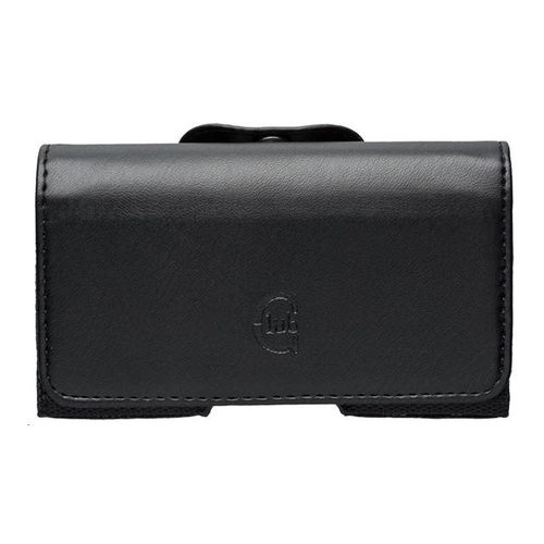 Bigben Connected Club Medium Case Universal - Sac Étui Pour Téléphone Portable - Cuir - Noir