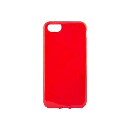 Ksix Sense Aroma Flex - Coque De Protection Pour Téléphone Portable - Polyuréthanne Thermoplastique (Tpu) - Rouge, Fraise, Translucide