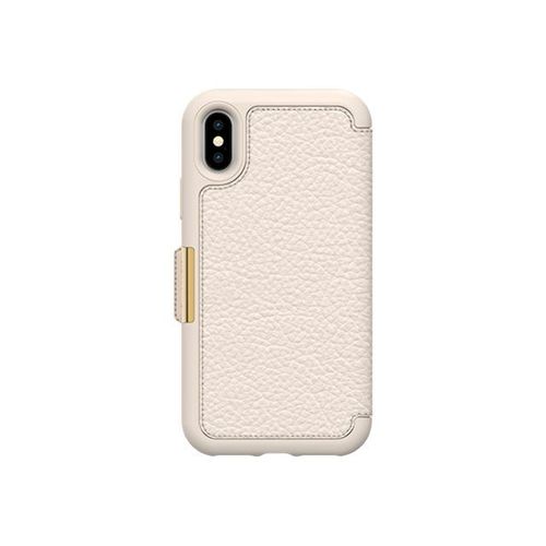 Otterbox Strada Series Folio Apple Iphone X - Limited Edition - Étui À Rabat Pour Téléphone Portable - Cuir, Polycarbonate - Opale Douce
