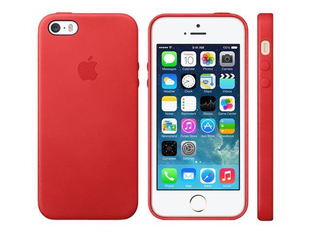Apple - (Product) Red - Coque De Protection Pour Téléphone Portable - Cuir - Rouge