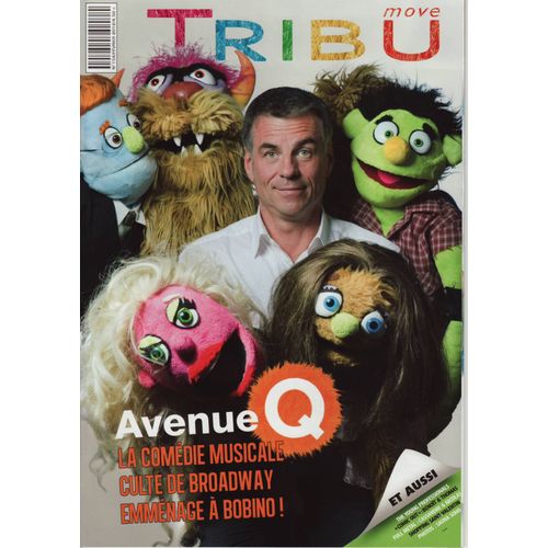 Tribu Move (Magazine Gay) / 02-2012 N°154 : T.Y.P / The Young Professionals (2p) - Avenue Q (3p)