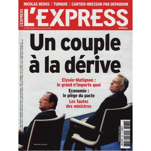 L'express / 12-02-2014 N°3267 : Stromae (4p) - Nicolas Bedos (6p) - Katherine Pancol (2p)