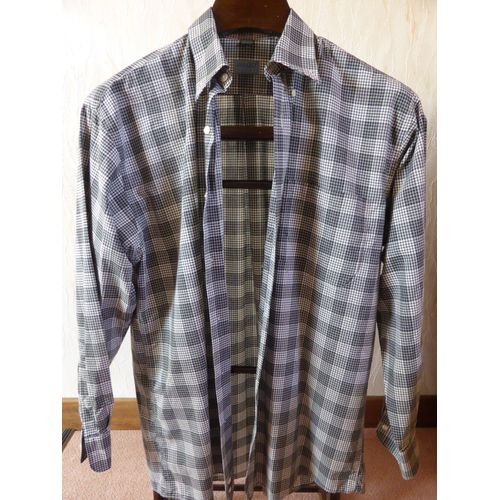 Chemise Manches Longues A Carreaux Kenzo Homme