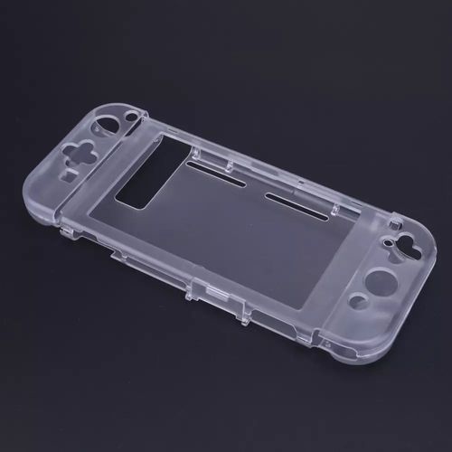 Coque Plastique De Protection Pour Nintendo Switch + Joycon - Blanc Transparent